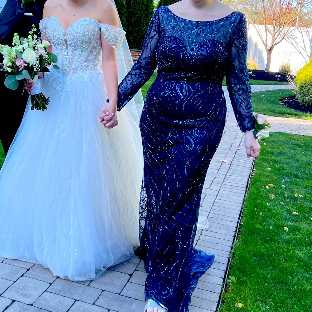 Sequin gown